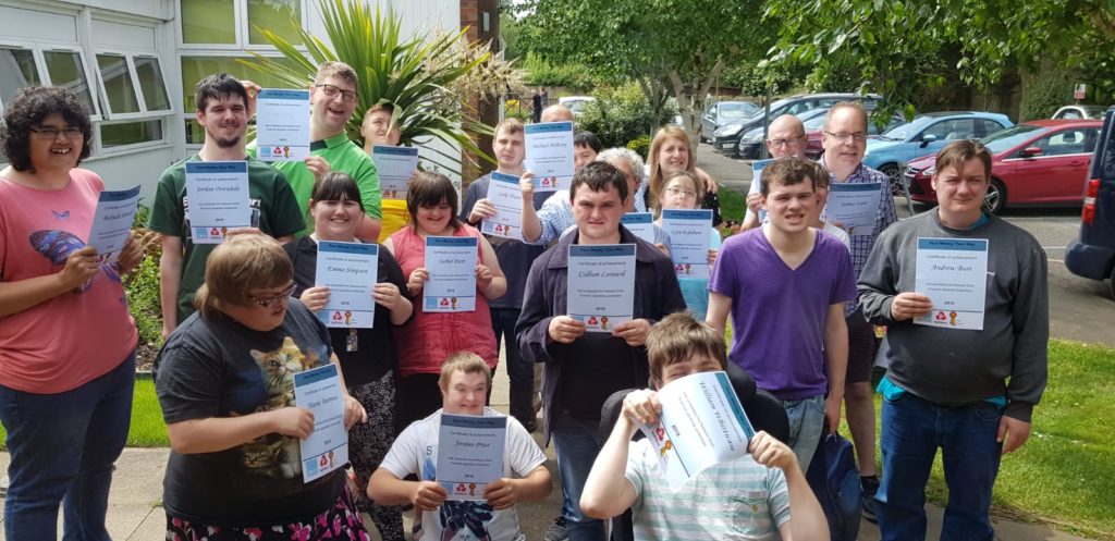 FACET Cambs Group with certificates